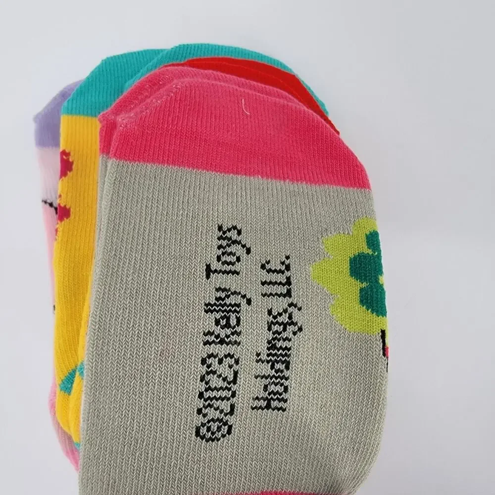Bioworld Squishmallows Squad Youth Ankle Socks 6-Pack Sock Size 7-9 NEW